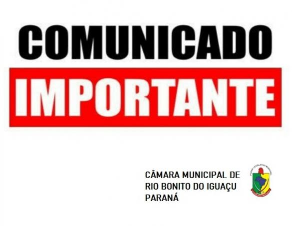 COMUNICADO IMPORTANTE